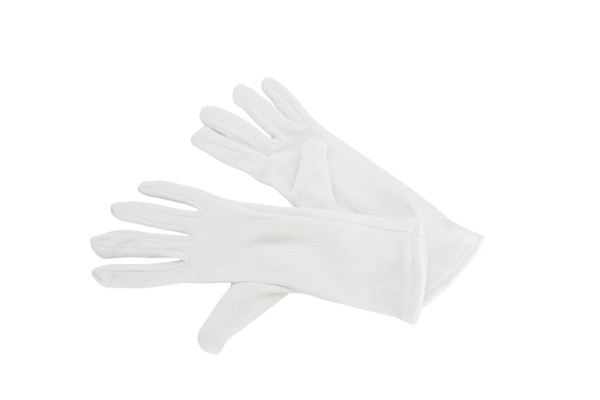 Gants en coton Schneider blancs, pour réaliser des pâtons, pack: 1 paire, 310027