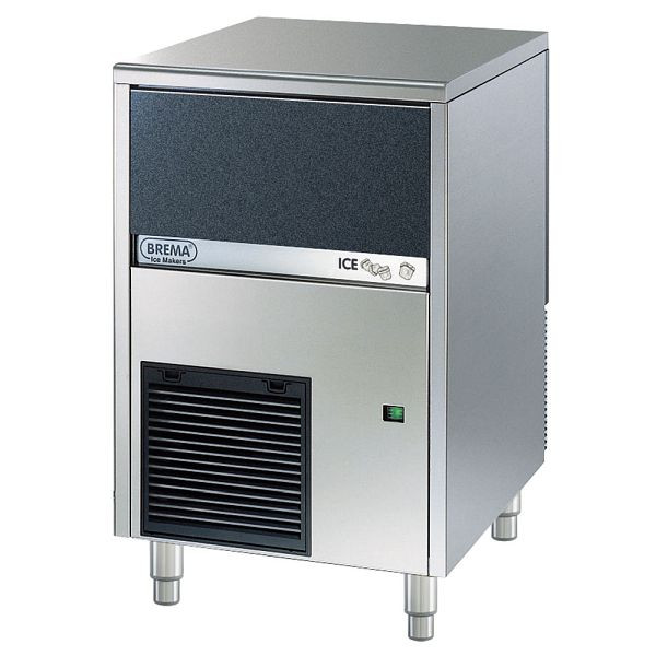 Machine à glaçons Brema refroidie par air, 33kg/24h, dimensions 500 x 580 x 690 mm (LxPxH), BE1804033