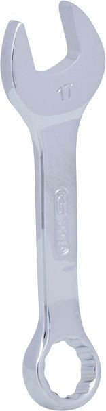 KS Tools Clé mixte CHROMEplus, courte, 17 mm, 518.0017