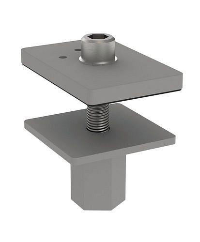 Adaptateur d'installation de table MAUL pour lampadaire LED Canis, H 1960 mm, 290743