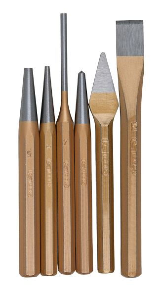 Jeu d'outils combinés KS Tools, 6 pièces dans un sachet en plastique, 162.2117
