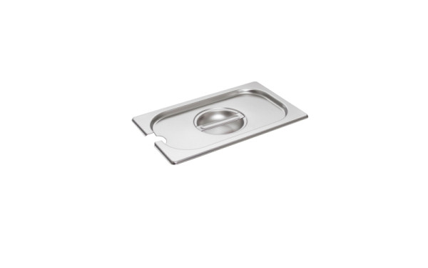 Schneider GN couvercle inox, avec évidement cuillère, GN 1/4, 530247