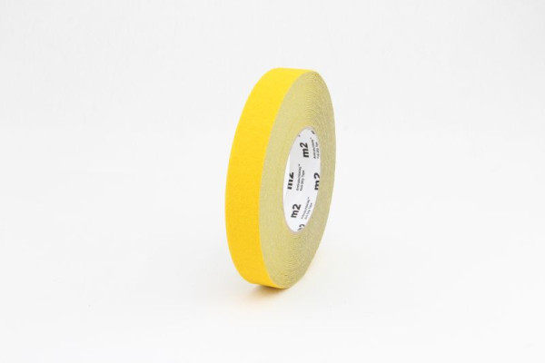 Revêtement antidérapant m2 Rouleau jaune déformable 25mmx18,3m, M2GR025183