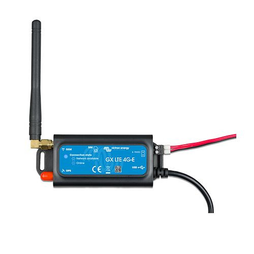 Modem Victron Energy GX LTE 4G-E, Plage de tension : 8-70 V CC, 8-67-011375, GSM100100400