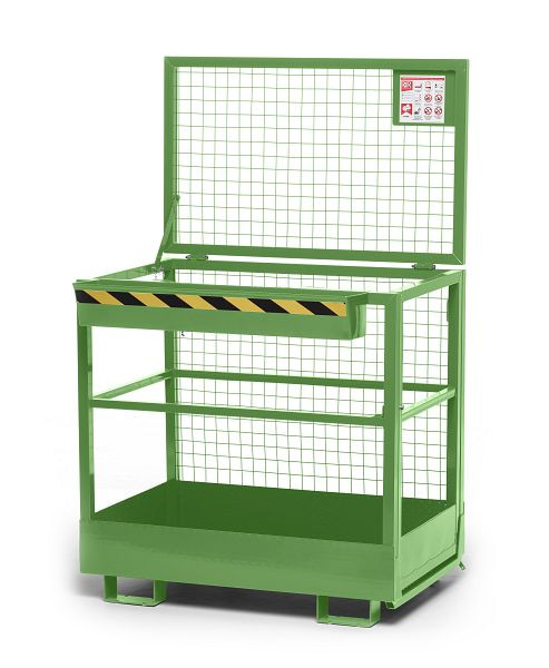 Nacelle de travail RR Industrietechnik type RAK RAL 6011, 100400102