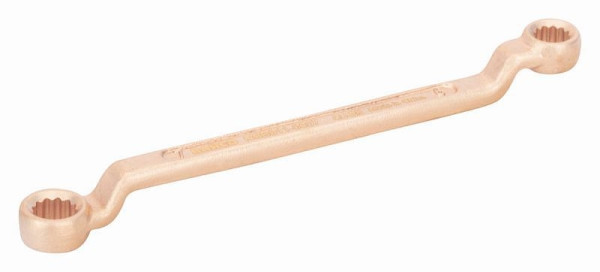 Bahco Clé polygonale double coudée anti-étincelles Cuivre au béryllium 6+7 mm NSB011-0607