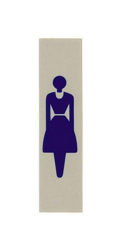 Signe de contact FEMME (symbole), 7673/012