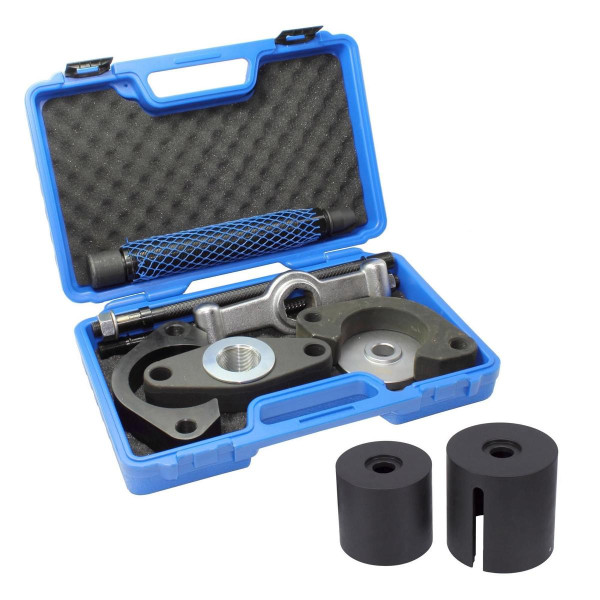 Kit d'extraction de roulements silencieux Stahlmaxx, avec cadre de presse, pour Ford/Volvo, XXL-113046A