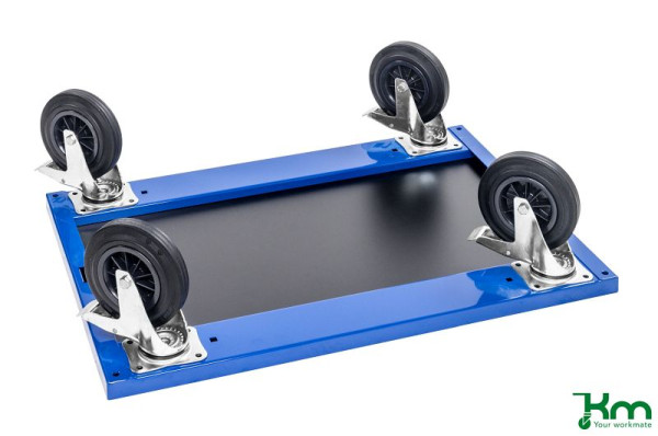 Roulettes de rechange Kongamek 200 mm, roulettes pivotantes avec frein, KM143-1