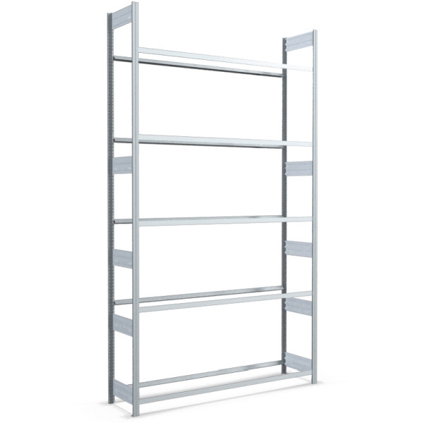Rack à pneus BITO 2999x1558x424 champ de base 5 niveaux galvanisé/en vrac FP, 53081