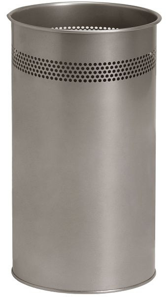 Twinco 2040 TWIN METAL poubelle / porte-parapluie 21 L, argent, 2040-8