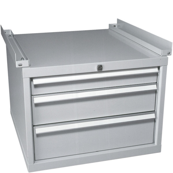Bloc de tiroirs BITO ASB3K RAL7035, 15803