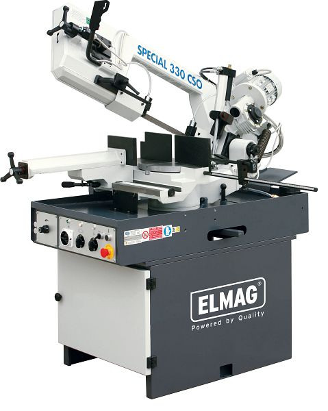 Machine à scie à ruban pour métaux ELMAG MACC, modèle SPECIAL 330 CSO, 78507