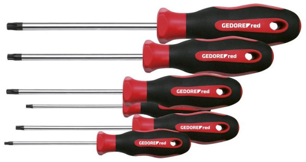 Jeu de tournevis GEDORE rouge 2K T10-40 6 pièces, 3301272