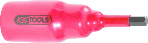 KS Tools Douille embout 3/8" avec isolation de protection pour vis à six pans creux, courte, 5 mm, 117.1736