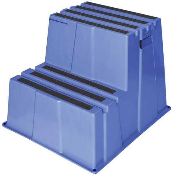 Twinco TWIN Heavy Duty Sécurité Niveau de sécurité 2 marches, bleu, 6700-5