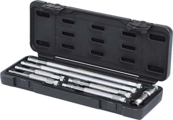 KS Tools Jeu d'outils de filetage pour bougies de préchauffage et bougies d'allumage, 7 pièces, 150.6500