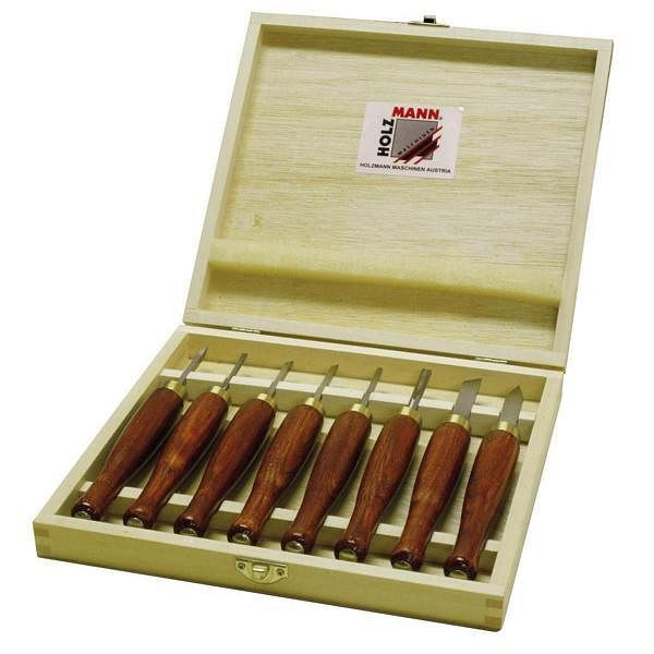 Holzmann Micro jeu de tournage 8 pièces / HM, HM8TLG
