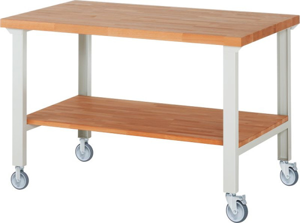 Établi mobile RAU 7000-7, 1500x900x1000mm, 2 roulettes fixes et pivotantes chacune, 05-7000-7-159B4S22.12