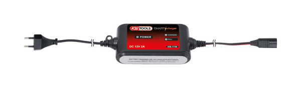 KS Tools 12V SMARTcharger chargeur de batterie haute fréquence 2A, 550.1730