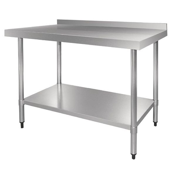 Table de travail Vogue avec dosseret et étagère 150 x 70 cm, GJ508