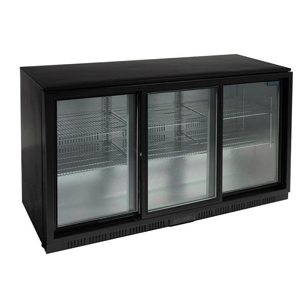 Barre de refroidissement Polar série G modèle bas trois portes coulissantes 320L, GL013