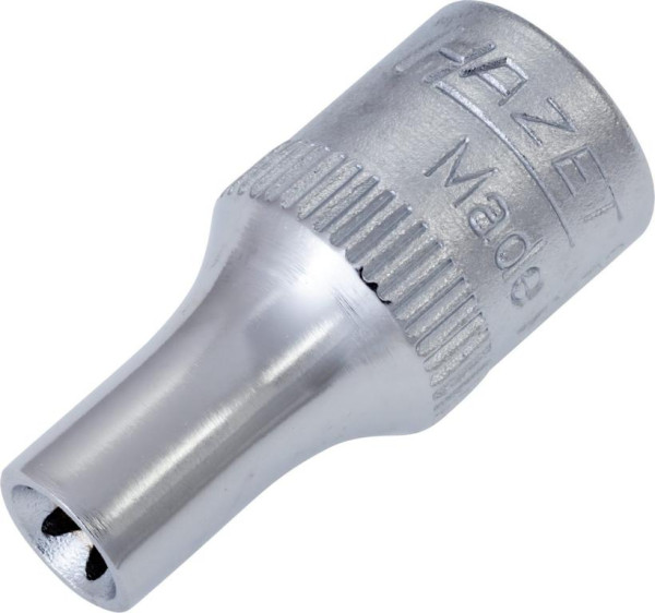 Insert pour clé à douille Hazet TORX®, carré creux 6,3 mm (1/4 pouce), profil extérieur TORX®, E5, 850-E5