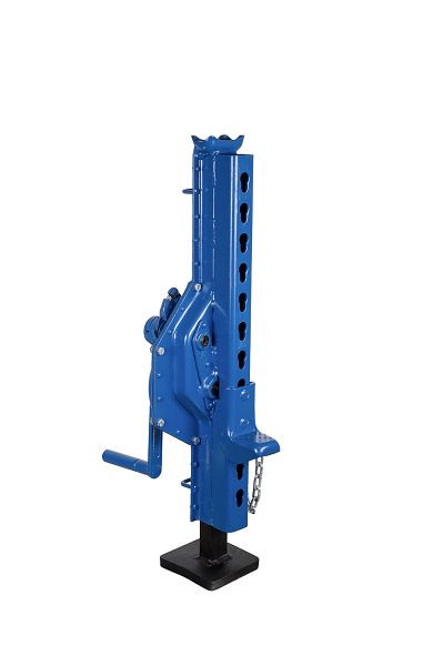 Treuil en acier Planeta DIN VSK, griffe de levage réglable en hauteur et manivelle de sécurité SIKU,, Capacité de charge: 3 t, K00017