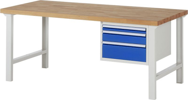 Etabli RAU série 7000 - modèle 7126, L2000 x P900 x H840 mm, 13-7126A1-209B4S.11