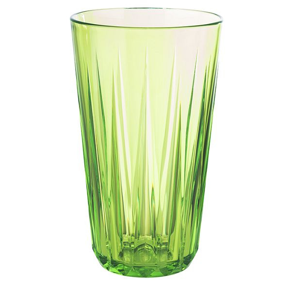 Gobelet APS -CRYSTAL-, Ø 9 cm, hauteur : 15,5 cm, Tritan, 0,5 litre, couleur : vert, paquet de 48, 10536