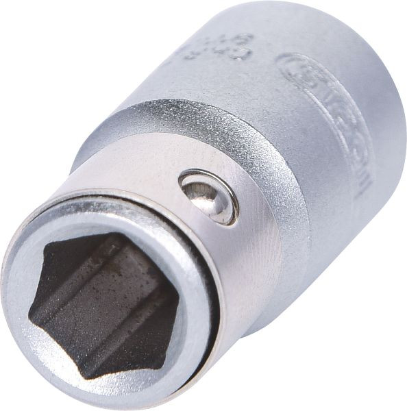KS Tools Douille adaptateur pour embout 1/4", avec bague de serrage, 911.4327