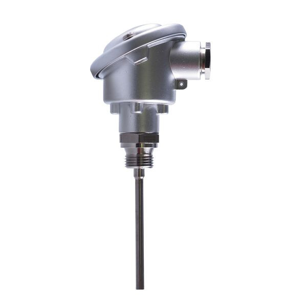 Thermomètre à résistance JUMO, 1xPt100 zl, 6x100mm, G 1/2, -50 à + 400°C, 00543946