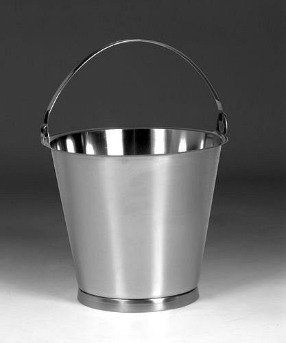 Seau en acier inoxydable DENIOS, volume de 10 litres, 180-842