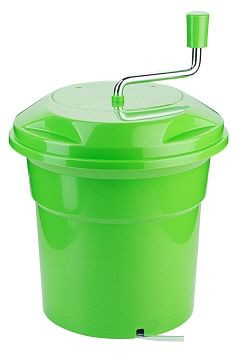 Essoreuse à salade Contacto 12 litres, verte (volume utile 10 litres), 1343/015