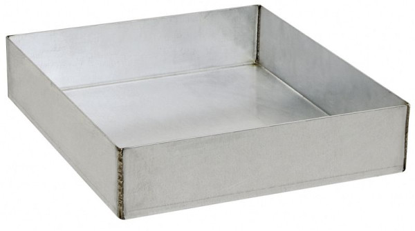 bacs de collecte au sol émoussés pour armoires environnementales, petits, galvanisés, avec ÜHP, 7560300