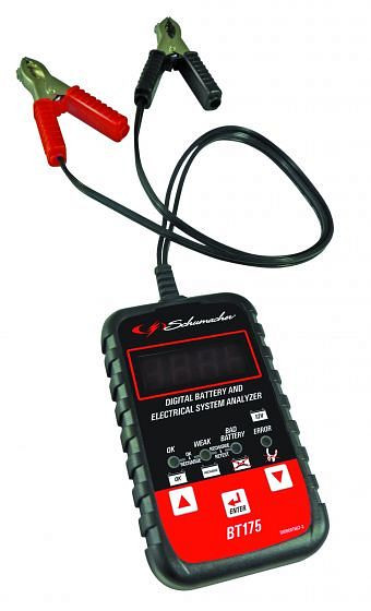Testeur de batterie Schumacher 12 V, UE : 2 pièces, BT175