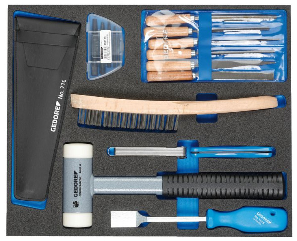 Assortiment d'outils GEDORE TS CT2-710 dans un module d'outils de contrôle 2/4, 2957507