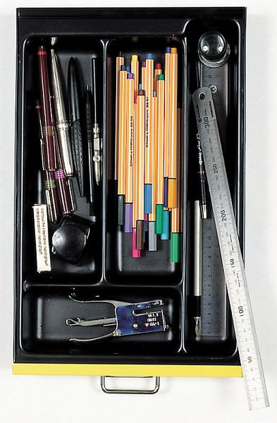 Bisley MultiDrawer™ Insert de papeterie A4 pour tiroirs A4, Plastique, PIT580P1800