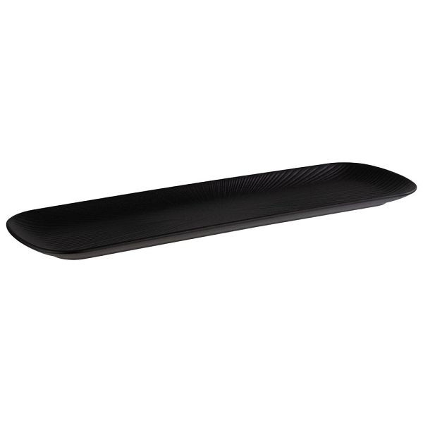 Plateau APS GN 2/4 -NERO- en noir, 53 x 16,2 cm, hauteur : 2,5 cm, 85275