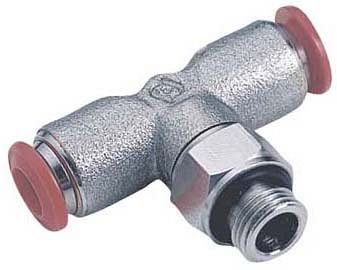temporisateur B-TEd-12-1/2-MSv, raccord vissé en T - cylindrique, avec joint torique, tuyau Ø : 12 mm, filetage : 1/2'', UE : 5 pièces, 03360069