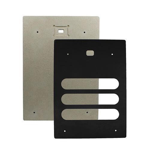 Plaque de vermiculite Robin Wood et couvercle de porte de boîte de combustion pour Robin Wood EcoPellet 12KW, VPARWEP12