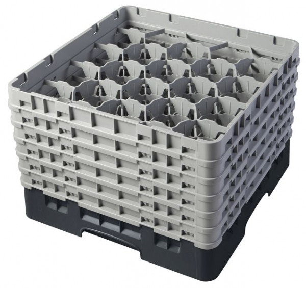 Panier de lavage Cambro 20 compartiments Camrack® 29,8 cm noir, 20S1114110