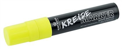 Marqueur craie Contacto 5-15 mm, jaune, 7703/152