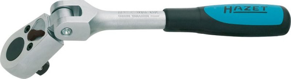 Cliquet réversible Hazet, avec articulation, carré plein 12,5 mm (1/2 pouce), 916GK