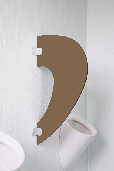 Paroi pubienne design KEMMLIT Imola de style classique, marron Burano, 251.019