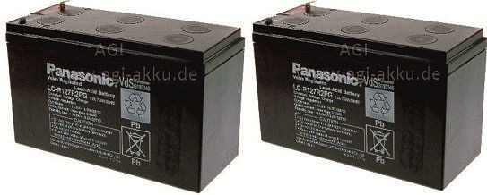 Batteries AGI UPS compatibles avec APC RBC32 (2 pièces), 85441