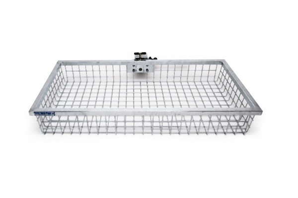 Porte-bagages arrière Optimal, abaissable avec dégagement rapide en taille 1200 x 600 x 175 mm, 101468