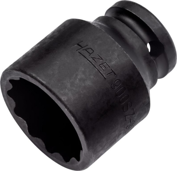 Impact Hazet, douille tournevis machine, double hexagone, carré creux 12,5 mm, 30 mm, 900SZ-30