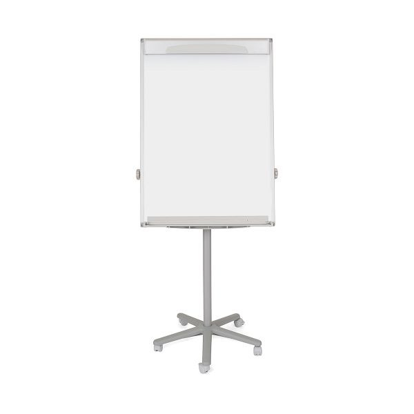 Bi-Office Mobiles, flipchart design magnétique gris 70x100cm, EA48061824