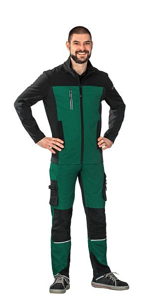 Veste hybride homme Planam Norit, vert/noir, taille 94, 6504094